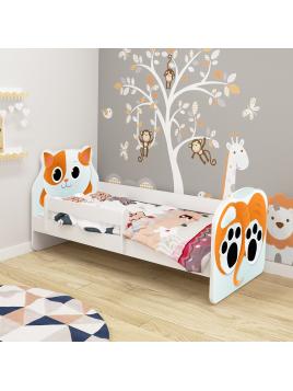Dětská postel ACMA VII Králík 140x70 cm + matrace zdarma