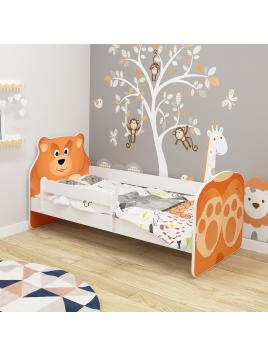 Dětská postel ACMA VII Pes 140x70 cm + matrace zdarma